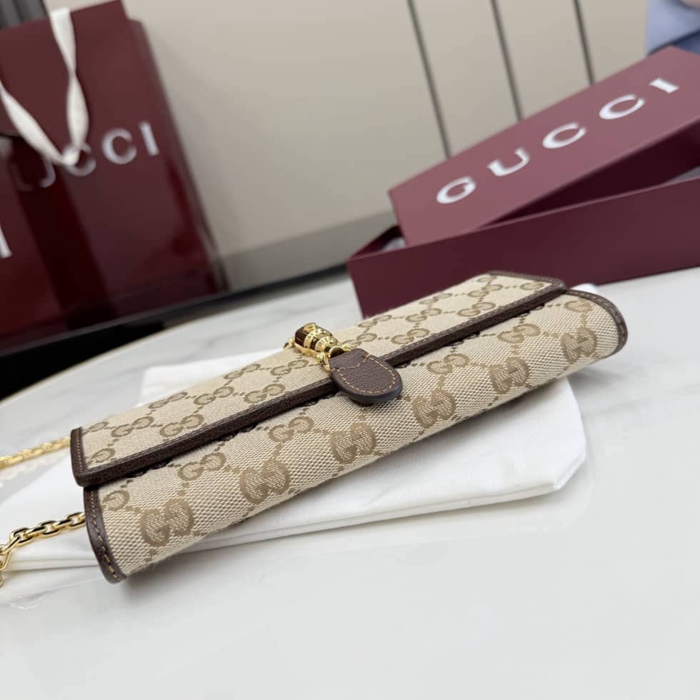 Gucci Jackie Wallet On Chain Beige 867165_3_157271 Gucci Jackie Wallet On Chain Beige 867165
