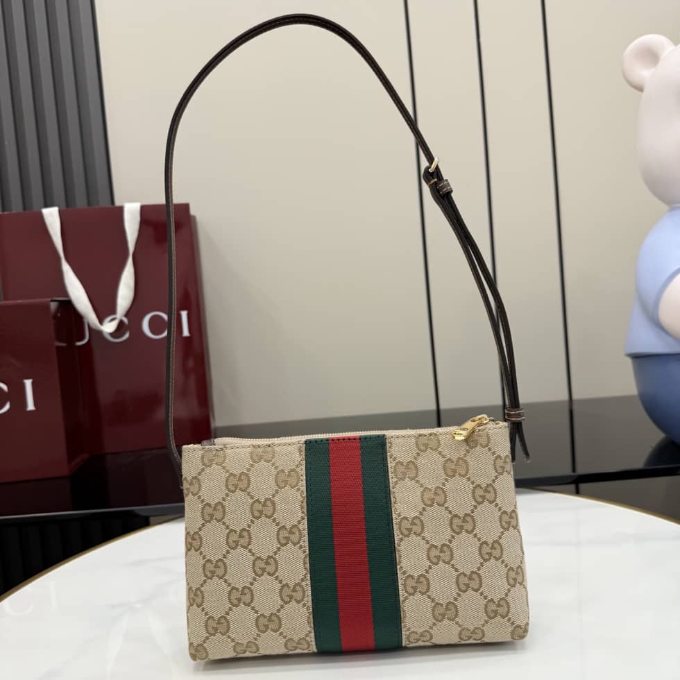 Gucci Horsebite Web Beige Mini Shoulder Bag 867130_1_157301 Gucci Horsebite Web Beige Mini Shoulder Bag 867130