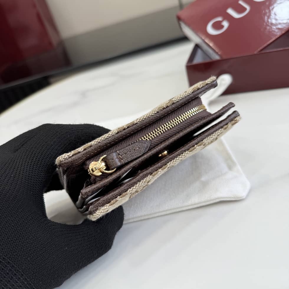 Gucci GG Marmont Small Wallet Sand Brown 773427_6_157391 Gucci GG Marmont Small Wallet Sand Brown 773427