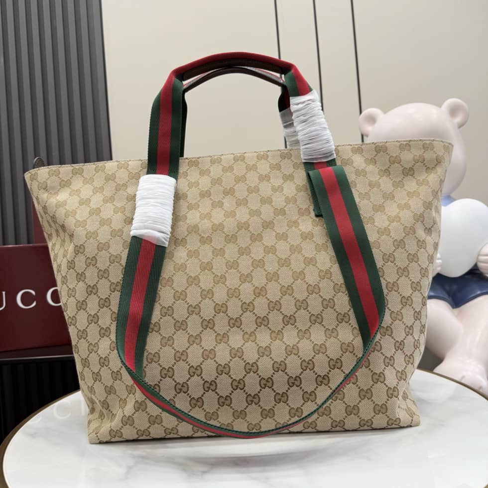 Gucci GG Medium Tote Bag Sand Brown 875929_1_157430 Gucci GG Medium Tote Bag Sand Brown 875929
