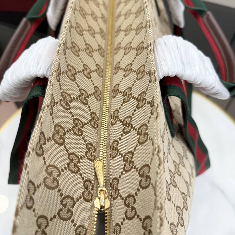 Gucci GG Medium Tote Bag Sand Brown 875929_6_157430 Gucci GG Medium Tote Bag Sand Brown 875929