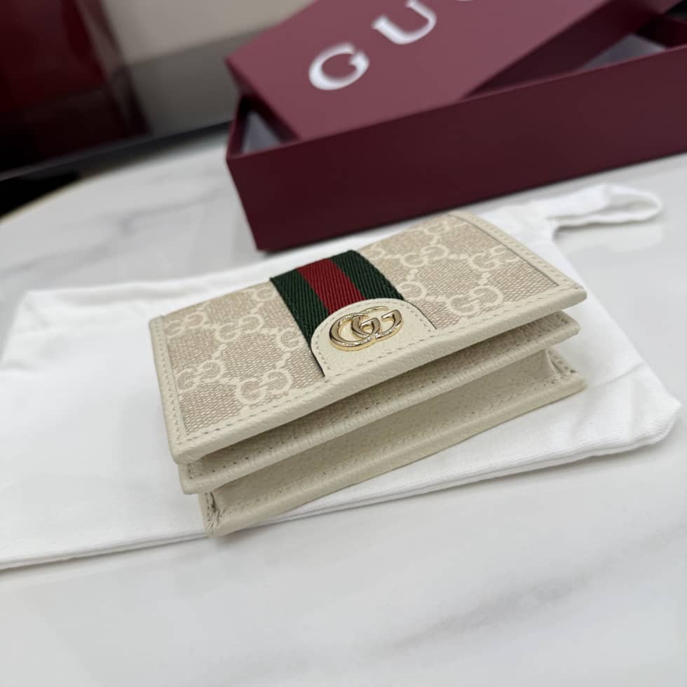 Gucci Ophidia Canvas Small Beige Wallet 838487_3_157480 Gucci Ophidia Canvas Small Beige Wallet 838487