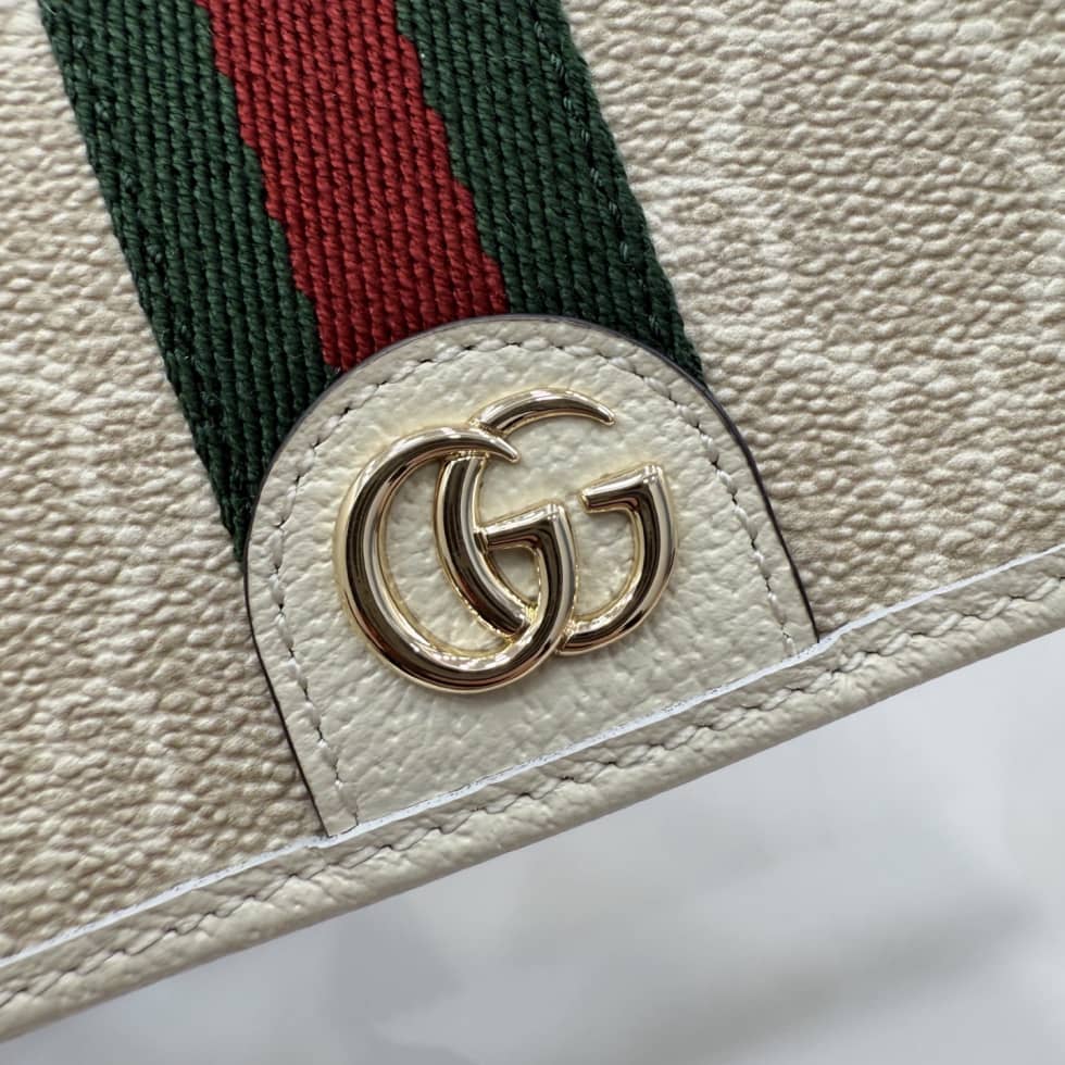 Gucci Ophidia Canvas Small Beige Wallet 838487_5_157480 Gucci Ophidia Canvas Small Beige Wallet 838487