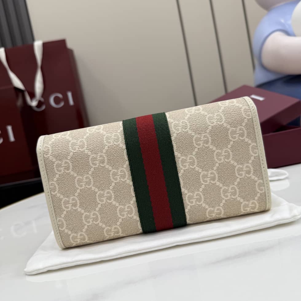 Gucci Ophidia Canvas Beige Continental Wallet_1_157490 Gucci Ophidia Canvas Beige Continental Wallet
