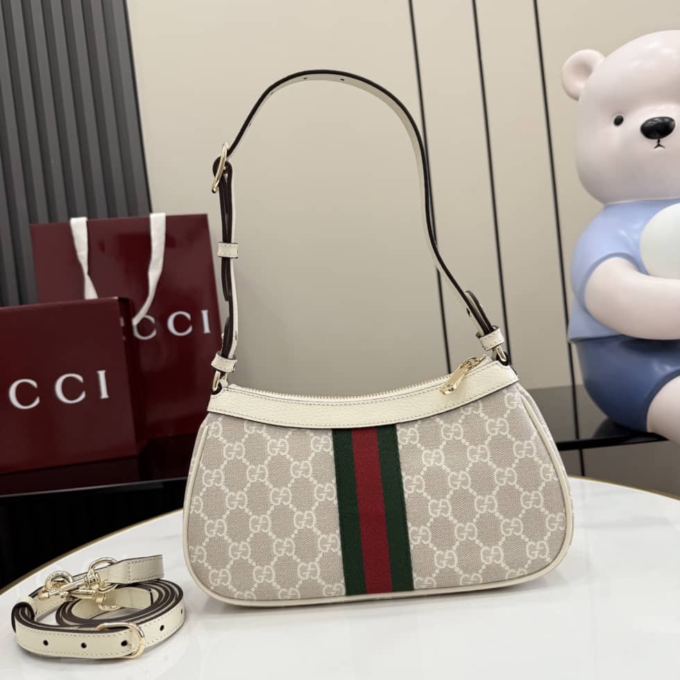 Gucci Ophidia Canvas Small Beige Shoulder Bag 841341_1_157500 Gucci Ophidia Canvas Small Beige Shoulder Bag 841341