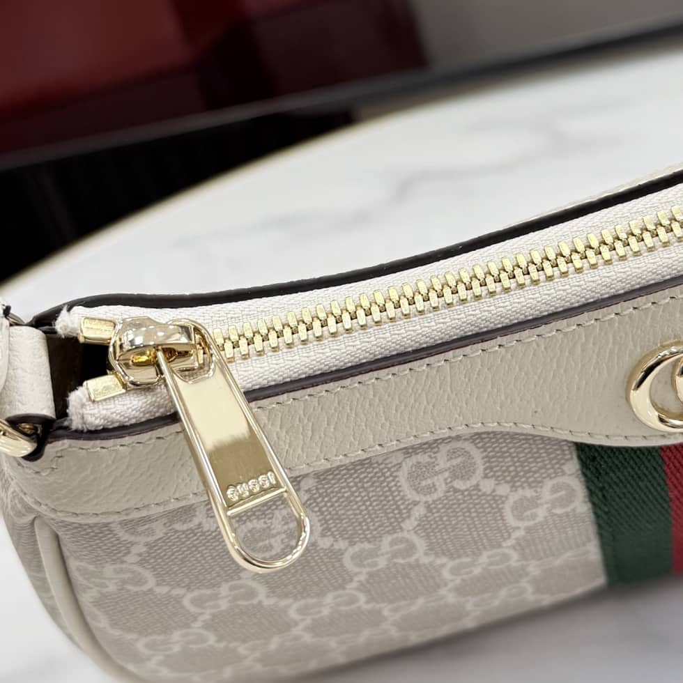 Gucci Ophidia Canvas Small Beige Shoulder Bag 841341_6_157500 Gucci Ophidia Canvas Small Beige Shoulder Bag 841341