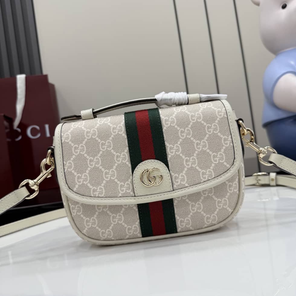 Gucci Ophidia Canvas Small Beige Top Handle Bag_10_157510 Gucci Ophidia Canvas Small Beige Top Handle Bag