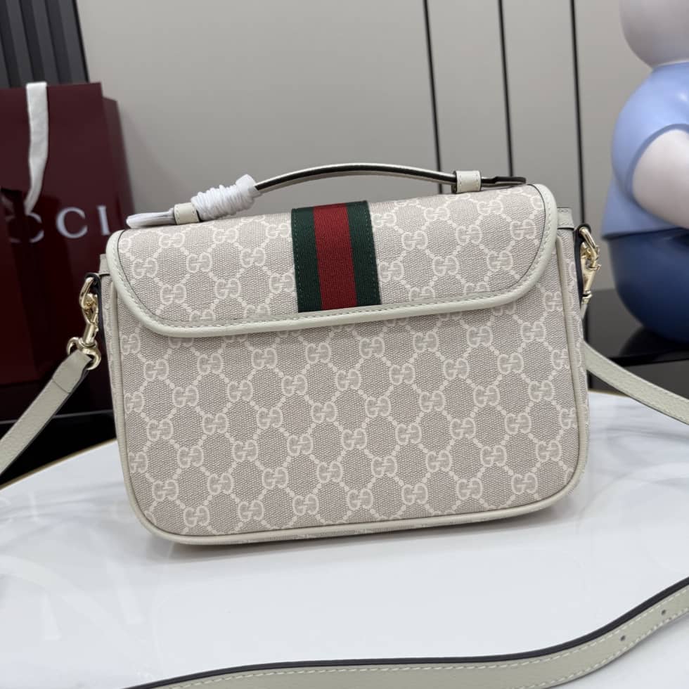 Gucci Ophidia Canvas Medium Beige Top Handle Bag_1_157520 Gucci Ophidia Canvas Medium Beige Top Handle Bag