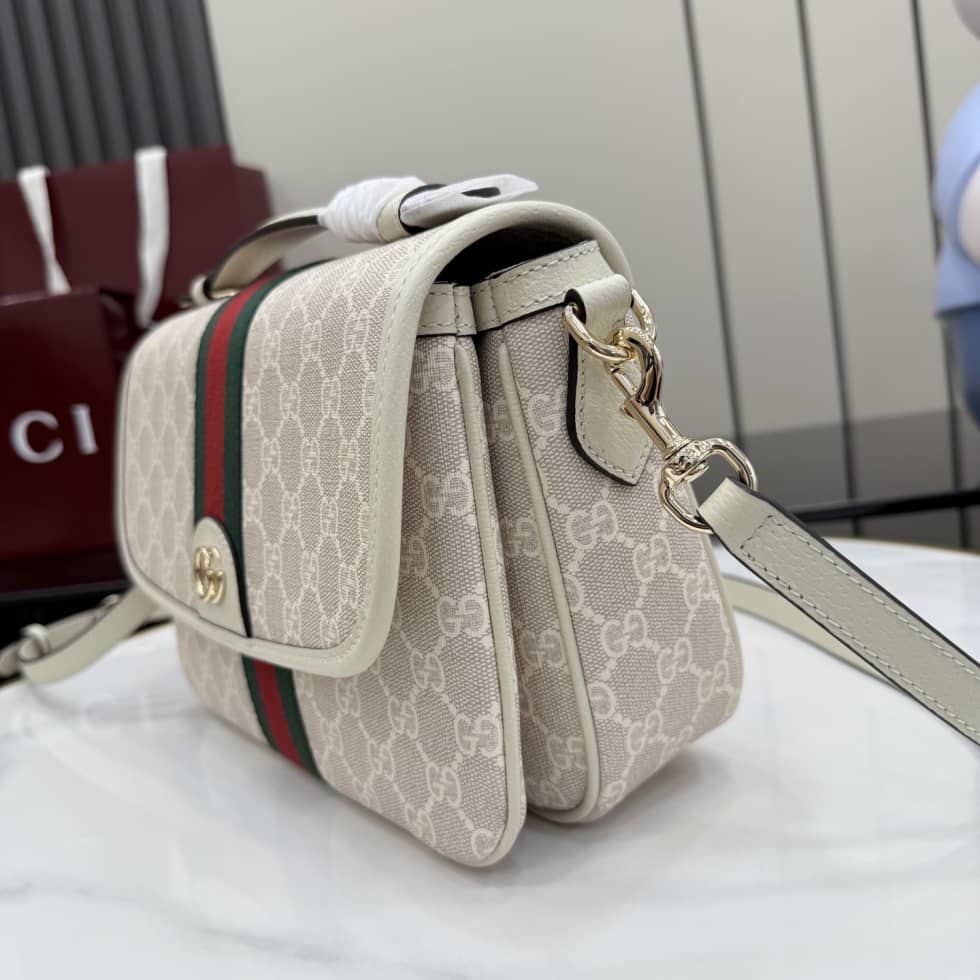 Gucci Ophidia Canvas Medium Beige Top Handle Bag_2_157520 Gucci Ophidia Canvas Medium Beige Top Handle Bag