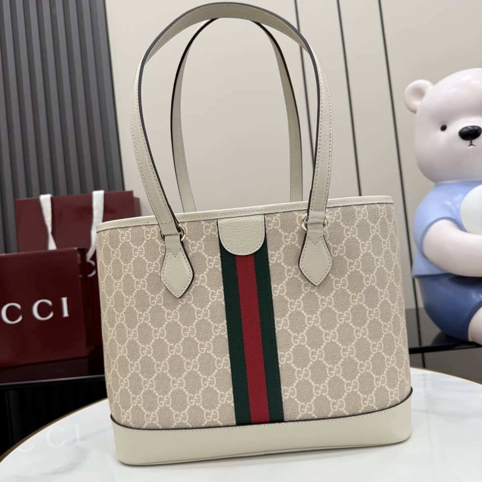 Gucci Ophidia Canvas Medium Beige Tote Bag 836849_1_157540 Gucci Ophidia Canvas Medium Beige Tote Bag 836849