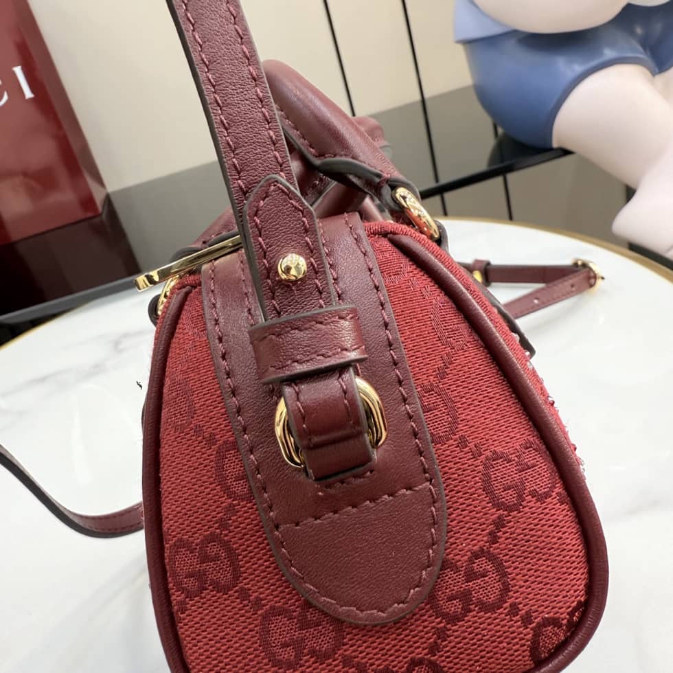 Gucci Ophidia Crystal Super Mini Red Top Handle Bag_5_157590 Gucci Ophidia Crystal Super Mini Red Top Handle Bag