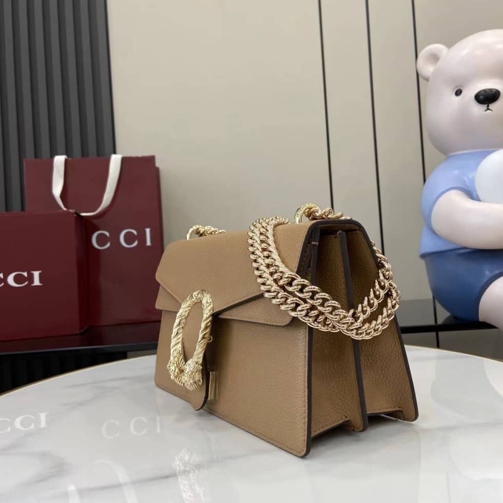 Gucci Dionysus Leather Medium Brown Shoulder Bag_2_157740 Gucci Dionysus Leather Medium Brown Shoulder Bag
