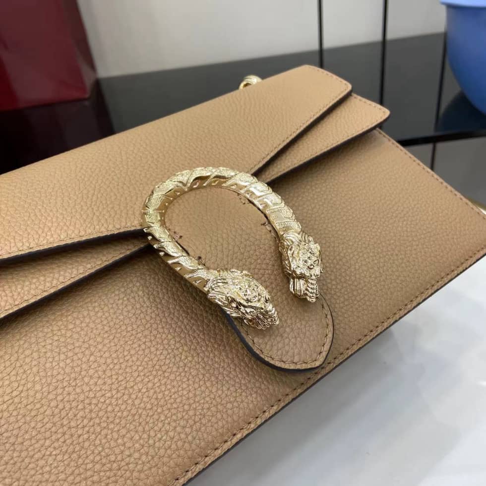 Gucci Dionysus Leather Medium Brown Shoulder Bag_5_157740 Gucci Dionysus Leather Medium Brown Shoulder Bag