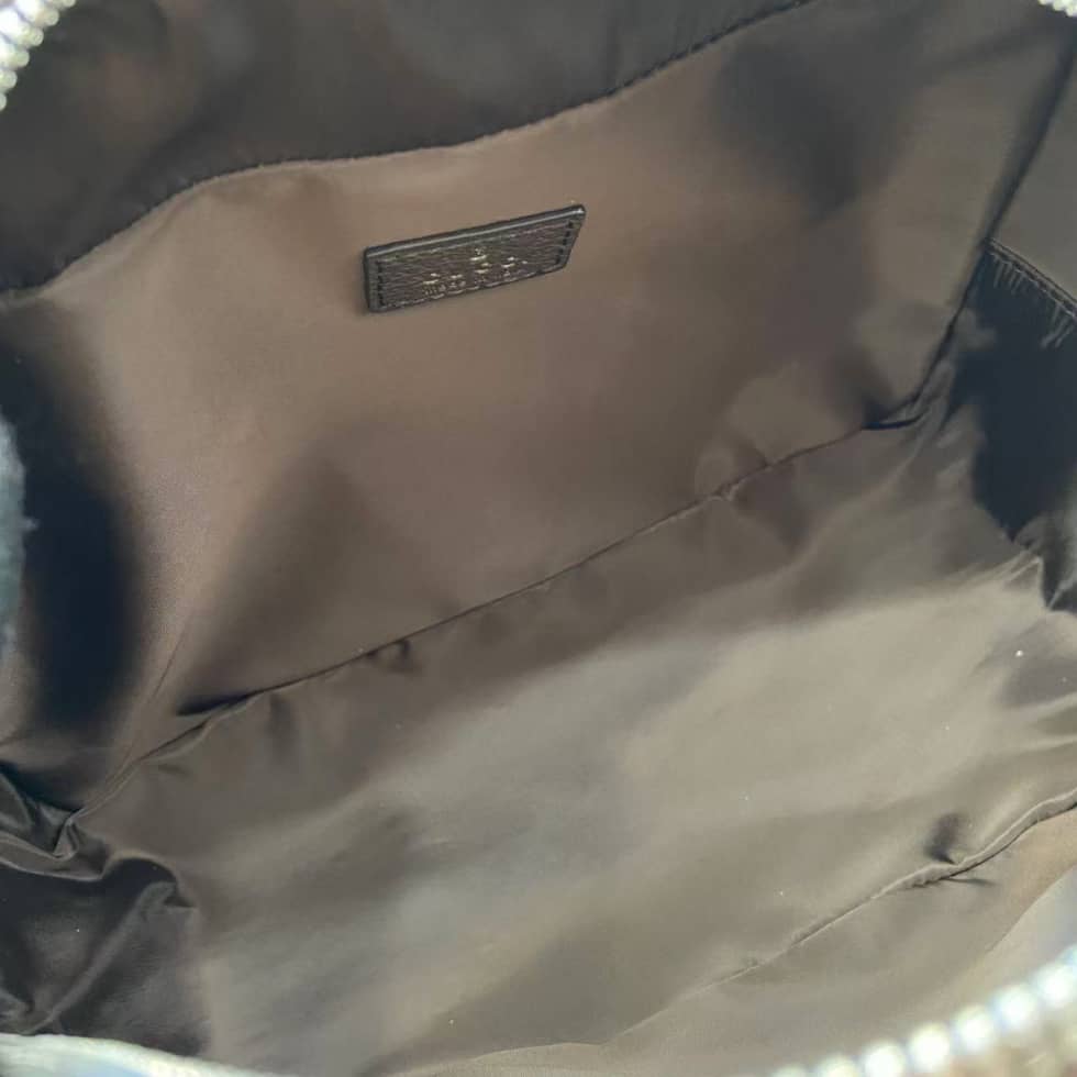 Gucci GG Supreme Medium Toiletry Case Brown_7_157770 Gucci GG Supreme Medium Toiletry Case Brown