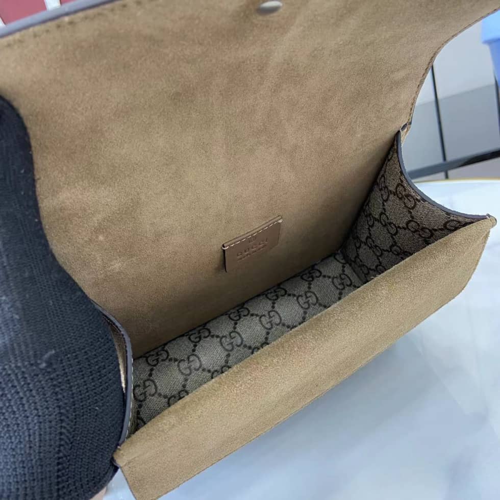 Gucci Dionysus GG Supreme Brown Mini Crossbody Bag_7_157790 Gucci Dionysus GG Supreme Brown Mini Crossbody Bag