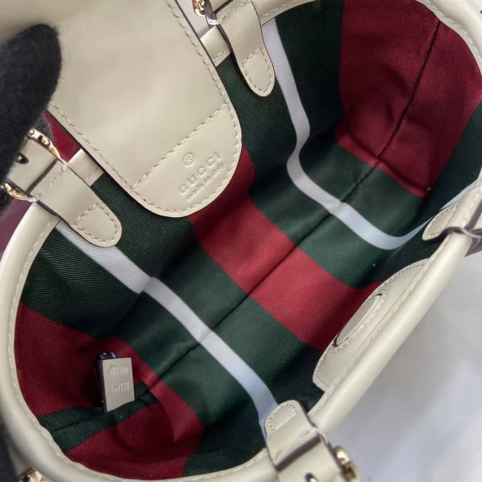 Gucci GG Emblem Coated Mini White Shoulder Bag_7_157830 Gucci GG Emblem Coated Mini White Shoulder Bag