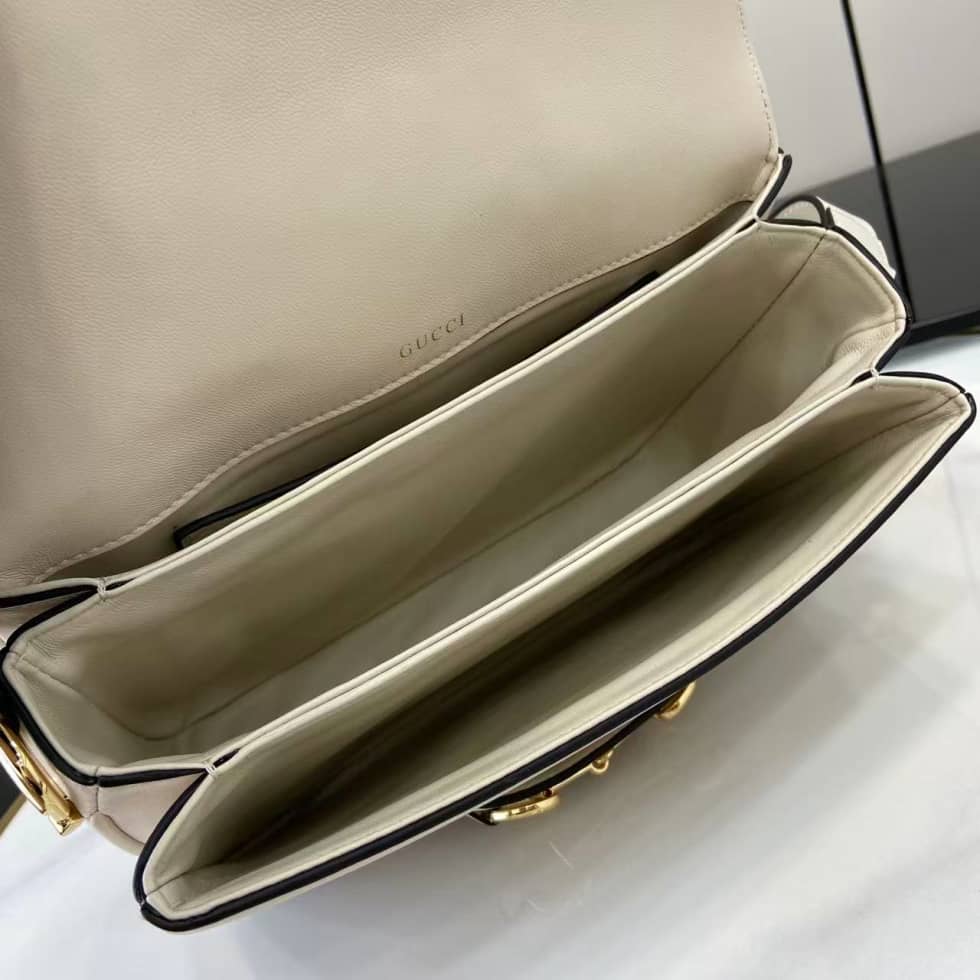 Gucci Horsebit 1955 Aura Small White Shoulder Bag_7_158100 Gucci Horsebit 1955 Aura Small White Shoulder Bag