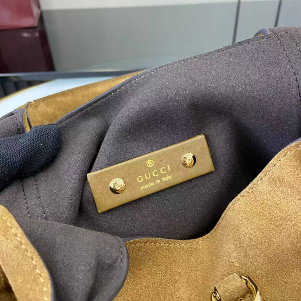 Gucci Softbit Suede Medium Brown Top Handle Bag_8_158160 Gucci Softbit Suede Medium Brown Top Handle Bag