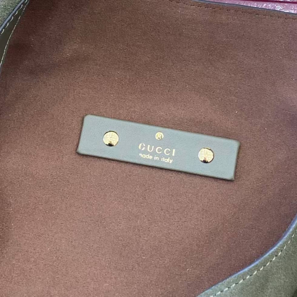 Gucci Softbit Suede Maxi Green Shoulder Bag_8_158210 Gucci Softbit Suede Maxi Green Shoulder Bag