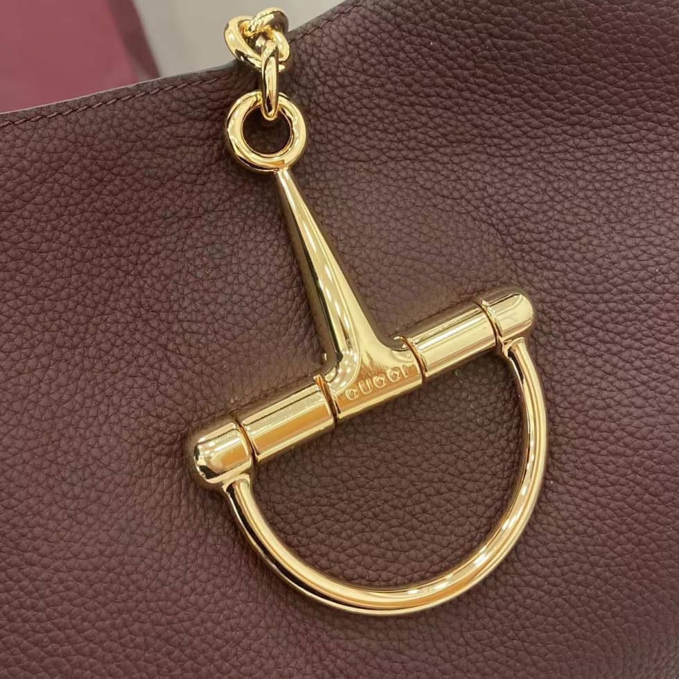 Gucci Softbit Leather Maxi Dark Brown Shoulder Bag_5_158230 Gucci Softbit Leather Maxi Dark Brown Shoulder Bag