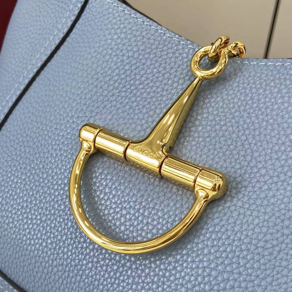 Gucci Softbit Leather Medium Blue Shoulder Bag_4_158240 Gucci Softbit Leather Medium Blue Shoulder Bag