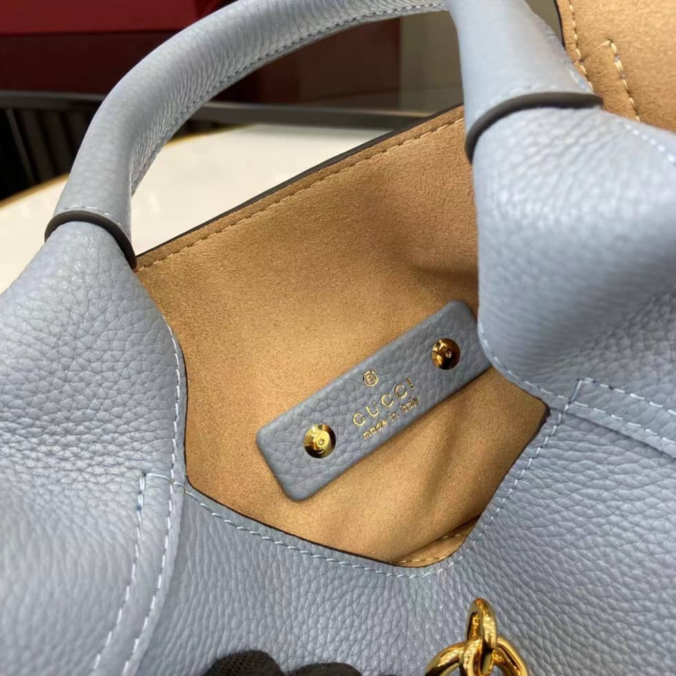 Gucci Softbit Leather Medium Blue Shoulder Bag_8_158240 Gucci Softbit Leather Medium Blue Shoulder Bag
