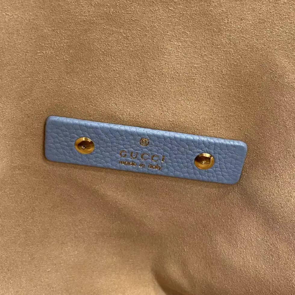 Gucci Softbit Leather Maxi Blue Shoulder Bag_8_158250 Gucci Softbit Leather Maxi Blue Shoulder Bag
