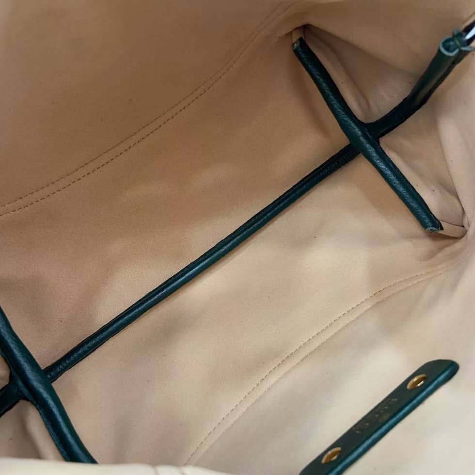 Gucci Softbit Leather Medium Green Shoulder Bag_7_158260 Gucci Softbit Leather Medium Green Shoulder Bag