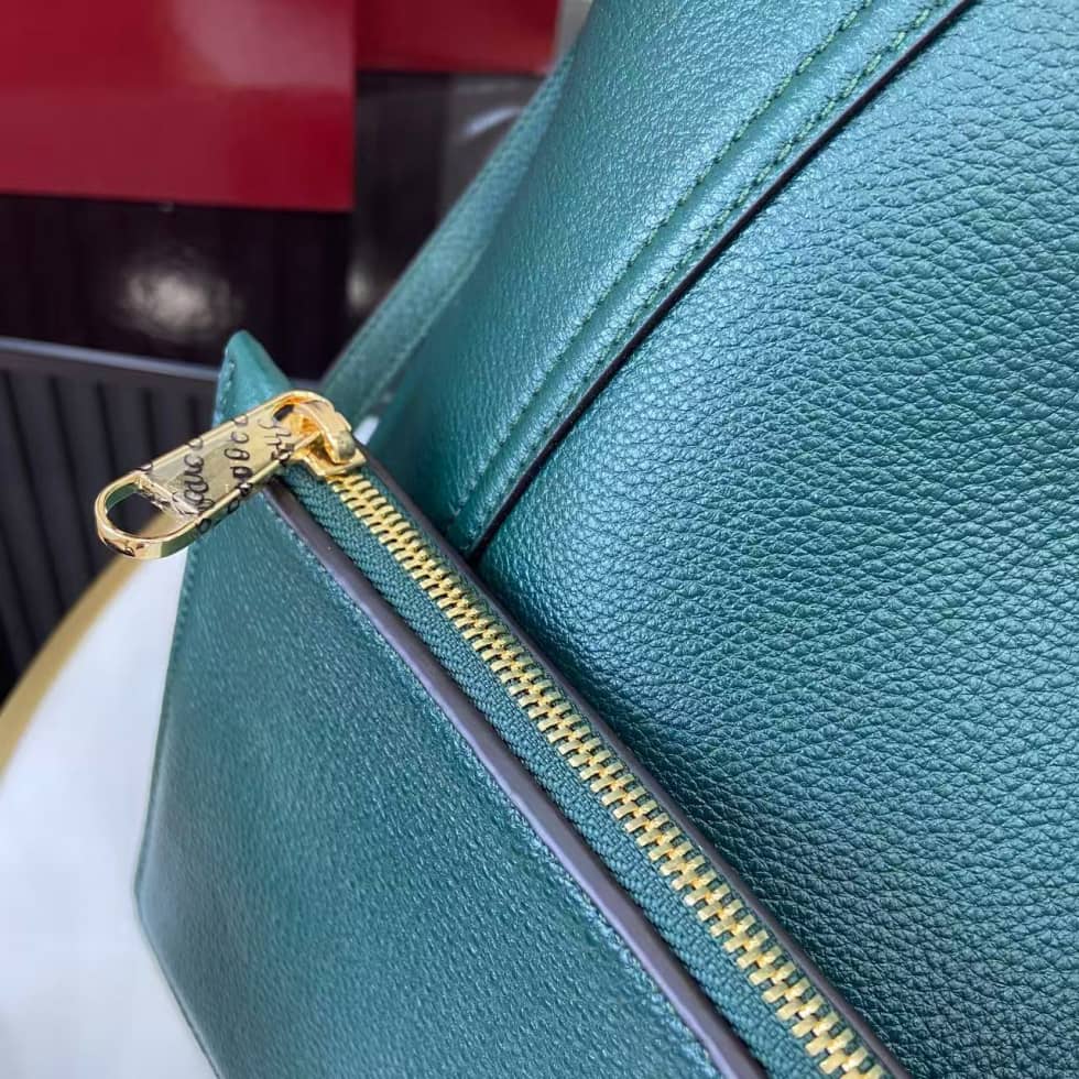 Gucci Softbit Leather Maxi Green Shoulder Bag_5_158270 Gucci Softbit Leather Maxi Green Shoulder Bag