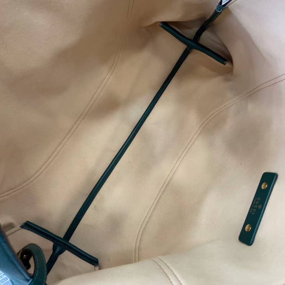 Gucci Softbit Leather Maxi Green Shoulder Bag_7_158270 Gucci Softbit Leather Maxi Green Shoulder Bag