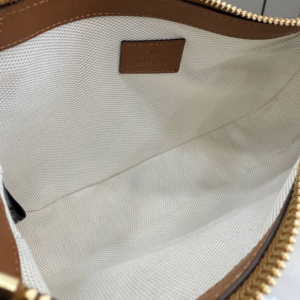 Gucci B Suede Small Brown Hobo Bag 855252_7_158310 Gucci B Suede Small Brown Hobo Bag 855252
