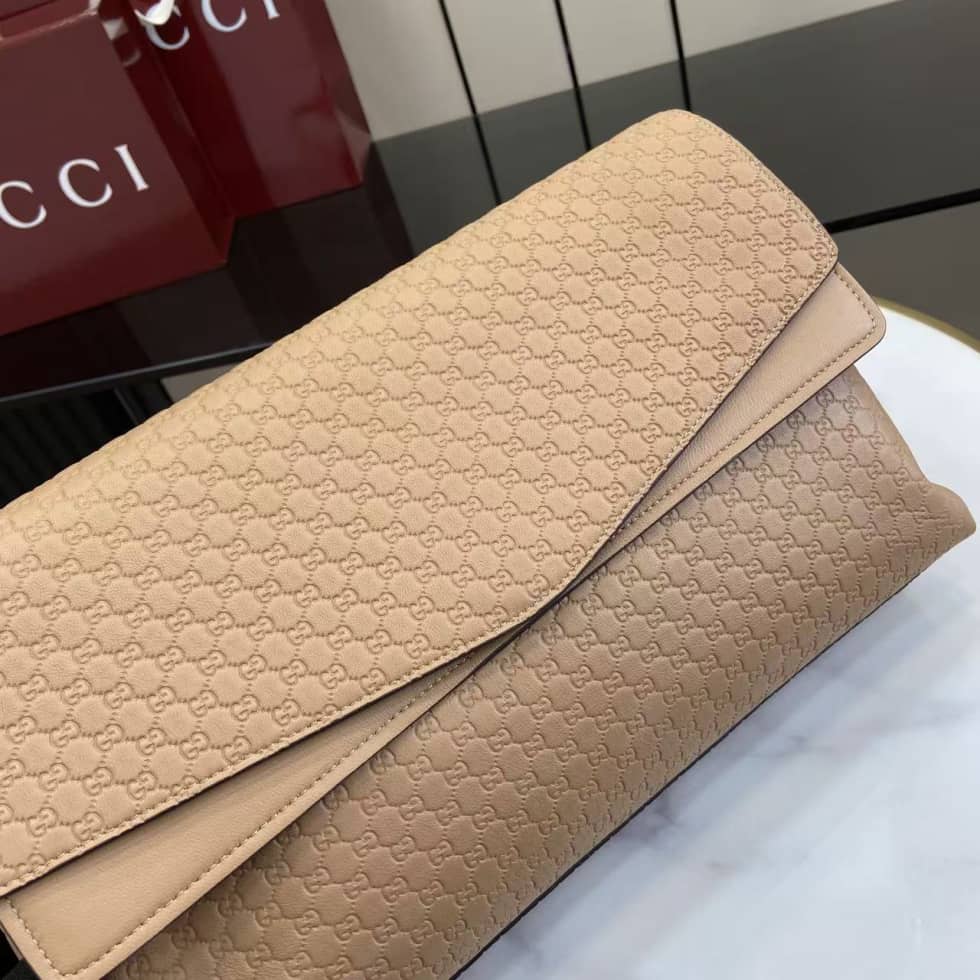 Gucci Suede Embossed Leather Beige Large Shoulder Bag_5_158480 Gucci Suede Embossed Leather Beige Large Shoulder Bag