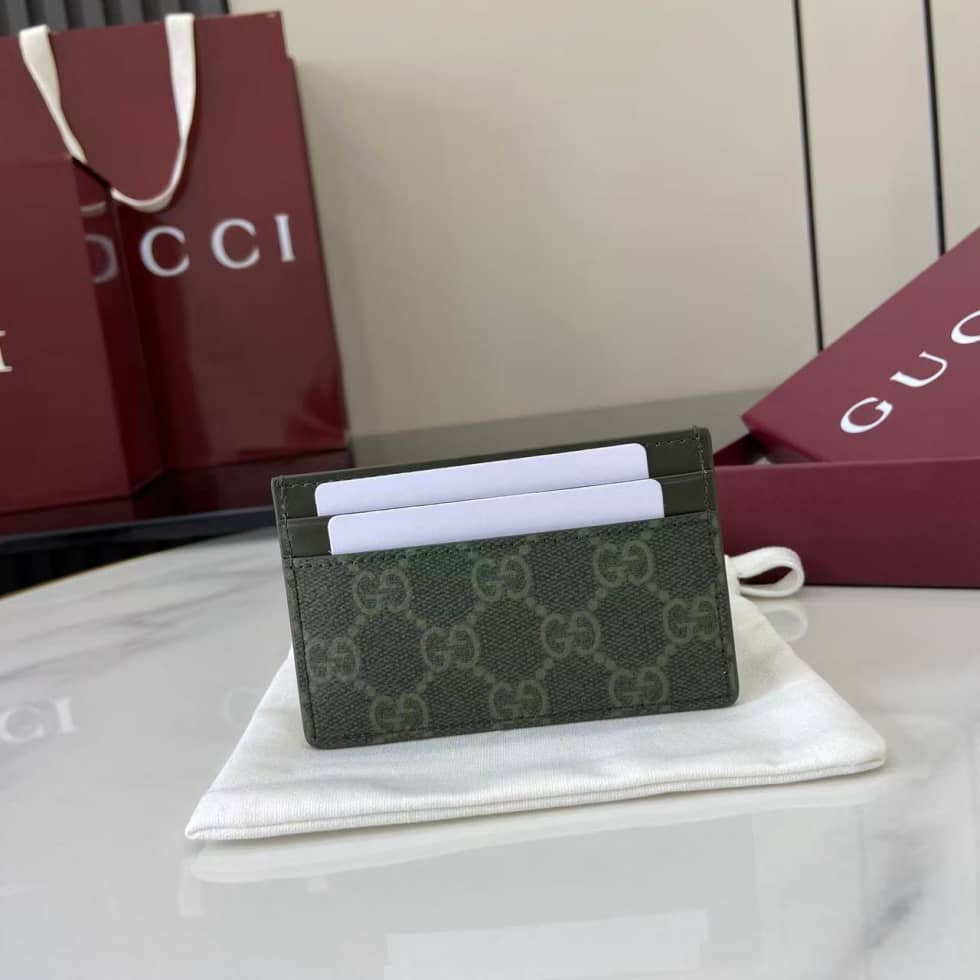 Gucci Mens Green Card Holder 768248_1_158529 Gucci Mens Green Card Holder 768248