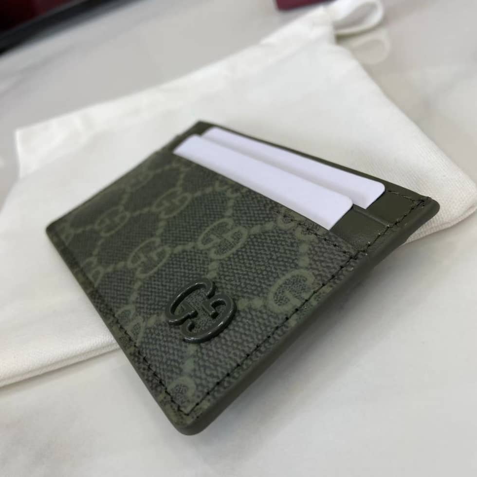 Gucci Mens Green Card Holder 768248_4_158529 Gucci Mens Green Card Holder 768248