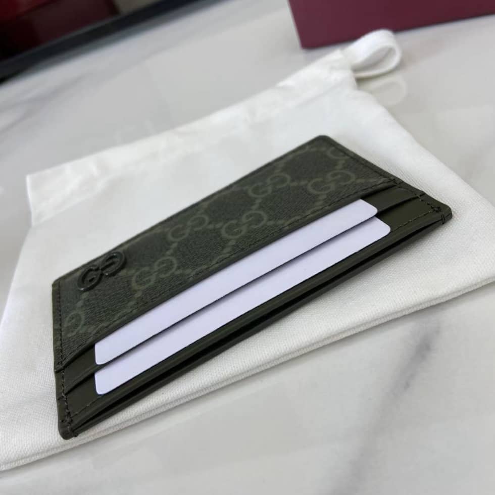 Gucci Mens Green Card Holder 768248_6_158529 Gucci Mens Green Card Holder 768248