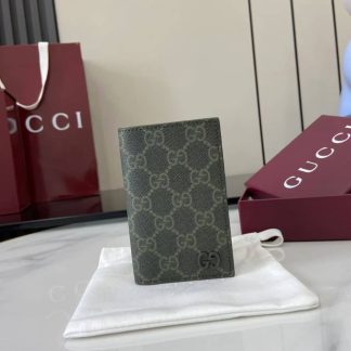Gucci Mens Green Long Card Case 768249