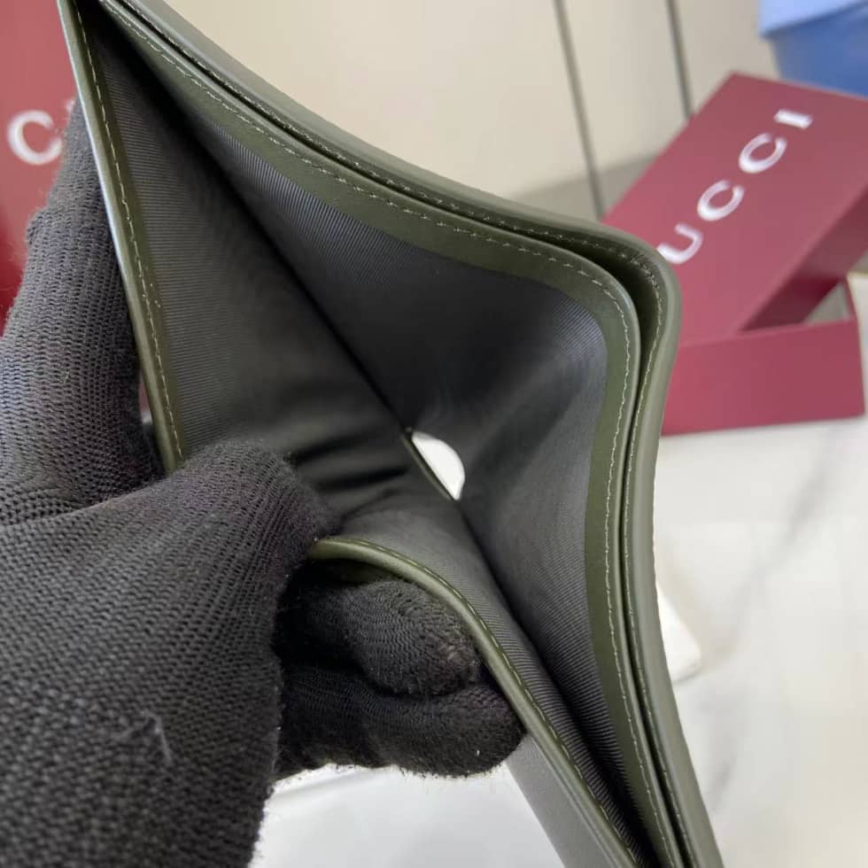 Gucci Mens GG Canvas Green Coin Wallet 768244_8_158559 Gucci Mens GG Canvas Green Coin Wallet 768244