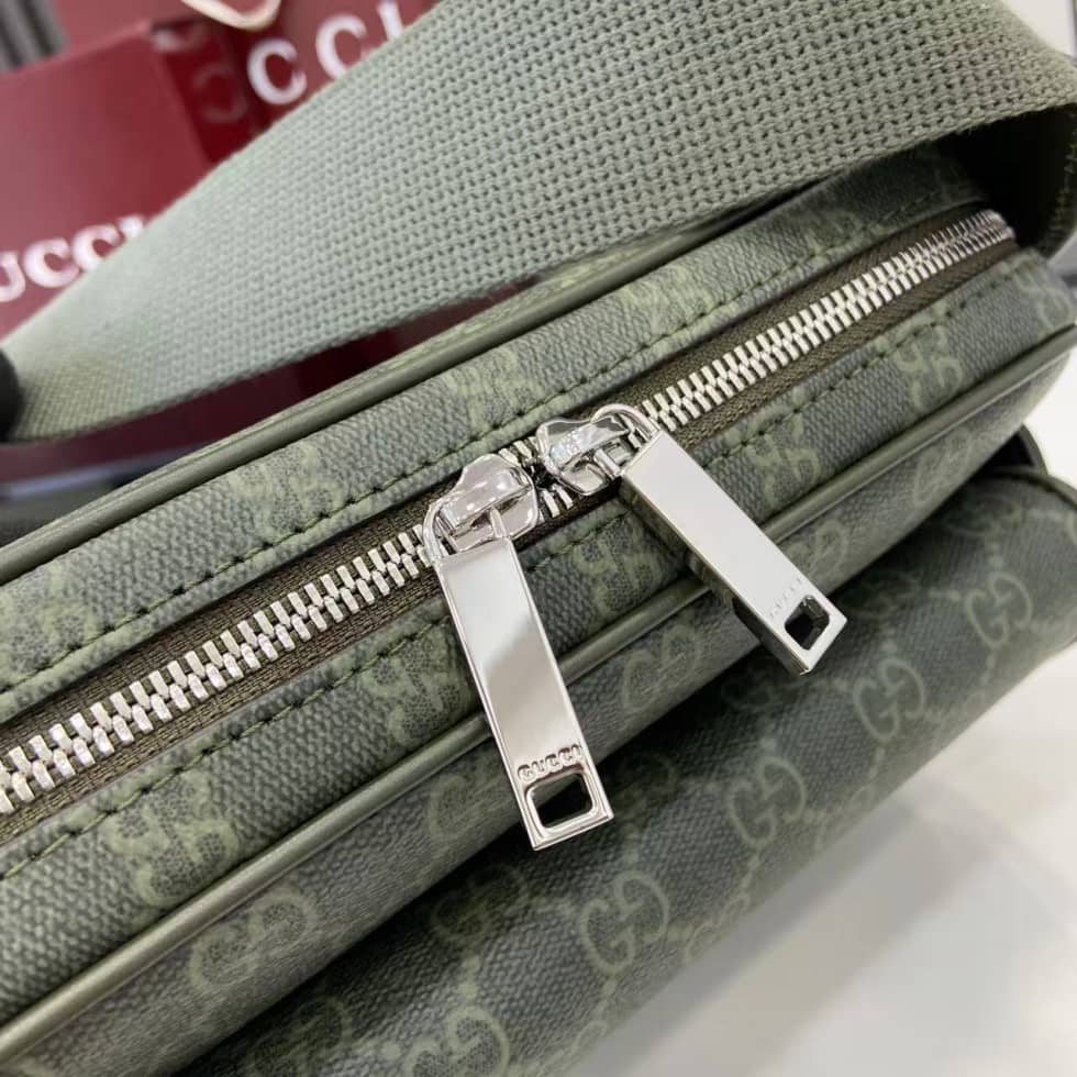 Gucci Mens Small Green Crossbody Bag 795479_3_158599 Gucci Mens Small Green Crossbody Bag 795479