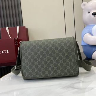 Gucci Mens Medium Green Messenger Bag 792124