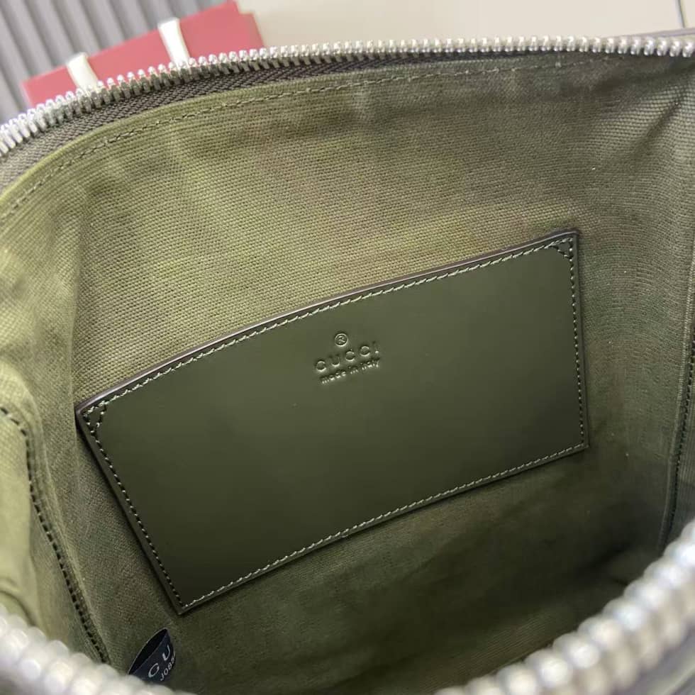 Gucci Mens Small Green Messenger Bag 792082_8_158619 Gucci Mens Small Green Messenger Bag 792082