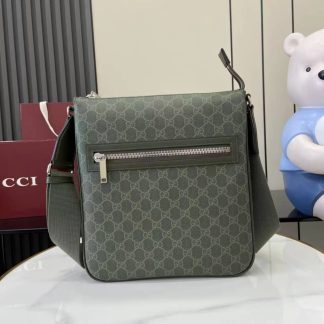 Gucci Mens Medium Green Messenger Bag 792081