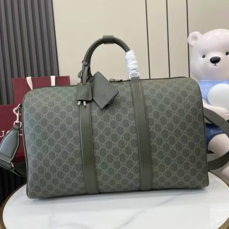 Gucci Mens Medium Green Duffle Bag 792074