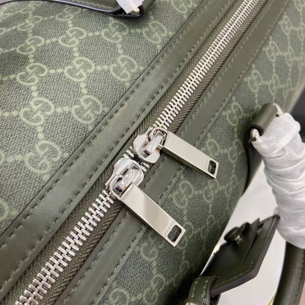 Gucci Mens Medium Green Duffle Bag 792074_7_158649 Gucci Mens Medium Green Duffle Bag 792074
