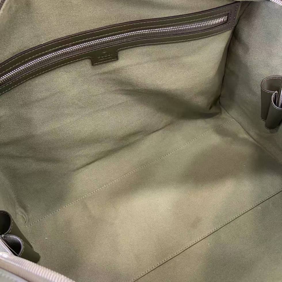 Gucci Mens Medium Green Duffle Bag 792074_8_158649 Gucci Mens Medium Green Duffle Bag 792074