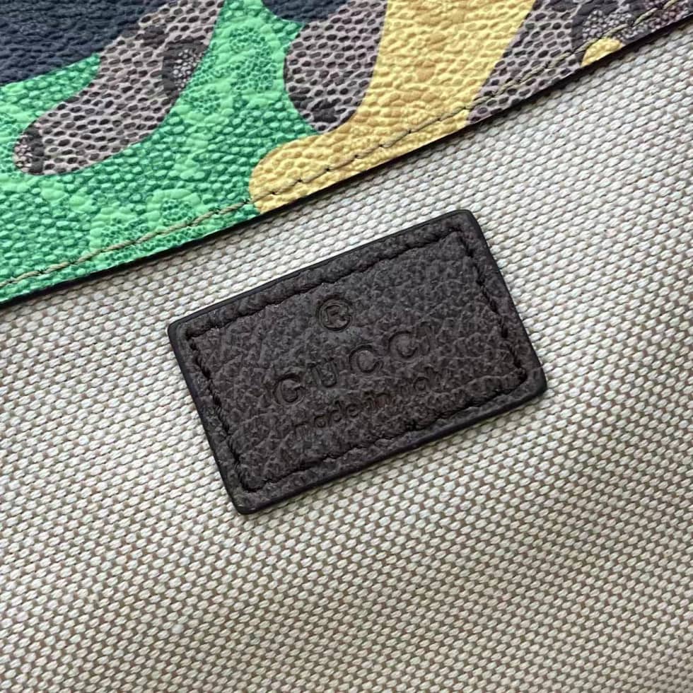 Gucci Mens Large Brown Camo Backpack 839110_8_158669 Gucci Mens Large Brown Camo Backpack 839110