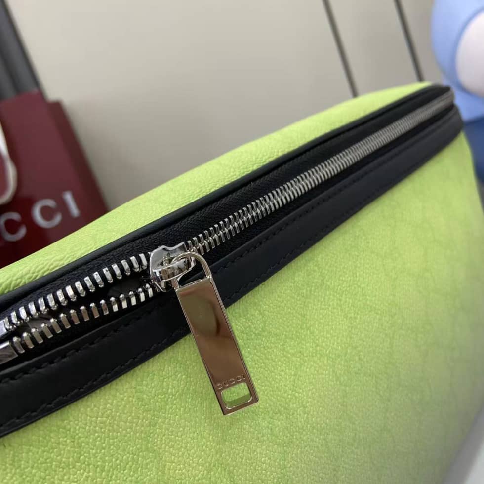 Gucci GG Chroma Large Belt Bag Gradient Green_4_158679 Gucci GG Chroma Large Belt Bag Gradient Green