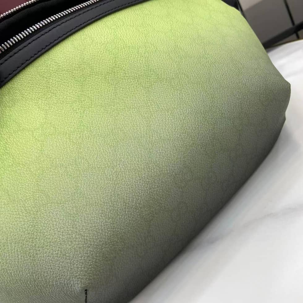 Gucci GG Chroma Large Belt Bag Gradient Green_5_158679 Gucci GG Chroma Large Belt Bag Gradient Green