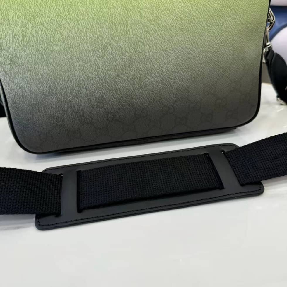 Gucci Chroma Gradient Green Medium Crossbody Bag_4_158689 Gucci Chroma Gradient Green Medium Crossbody Bag