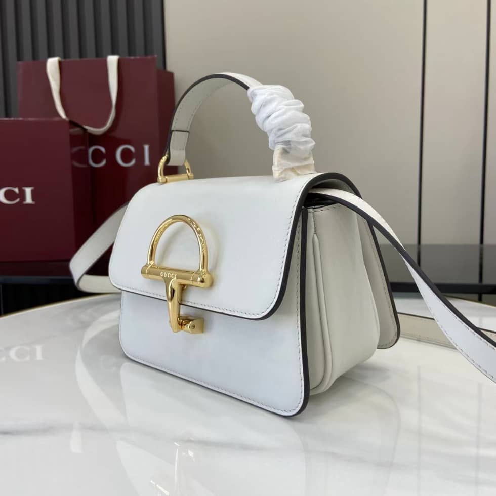 Gucci Siena Small White Leather Top Handle Bag_2_158709 Gucci Siena Small White Leather Top Handle Bag