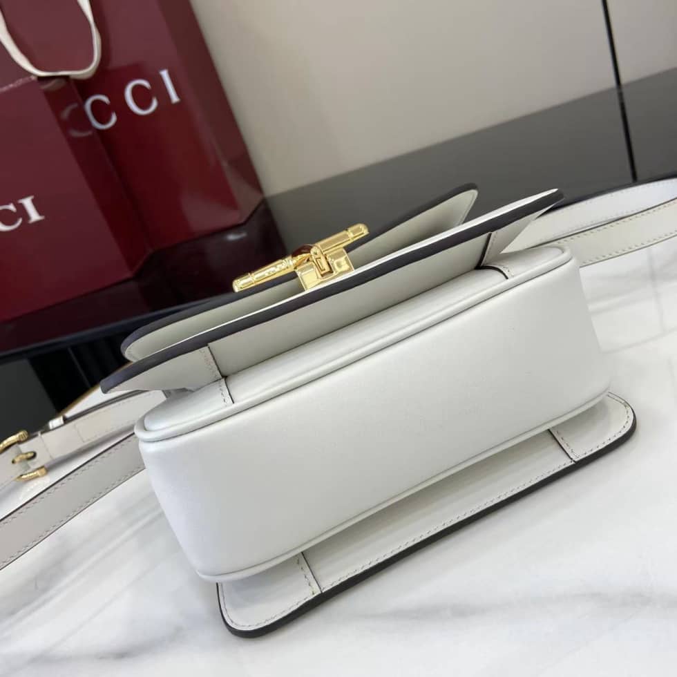 Gucci Siena Small White Leather Top Handle Bag_3_158709 Gucci Siena Small White Leather Top Handle Bag